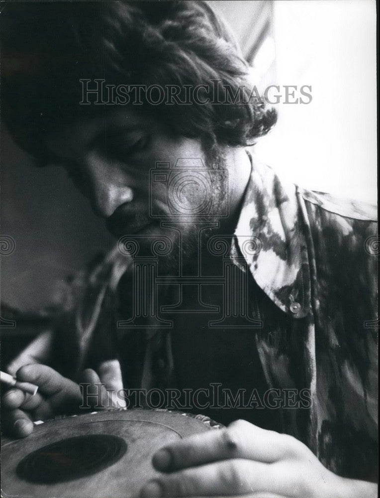 Press Photo Jim Capaldi, Traffic - KSB39953 - Historic Images