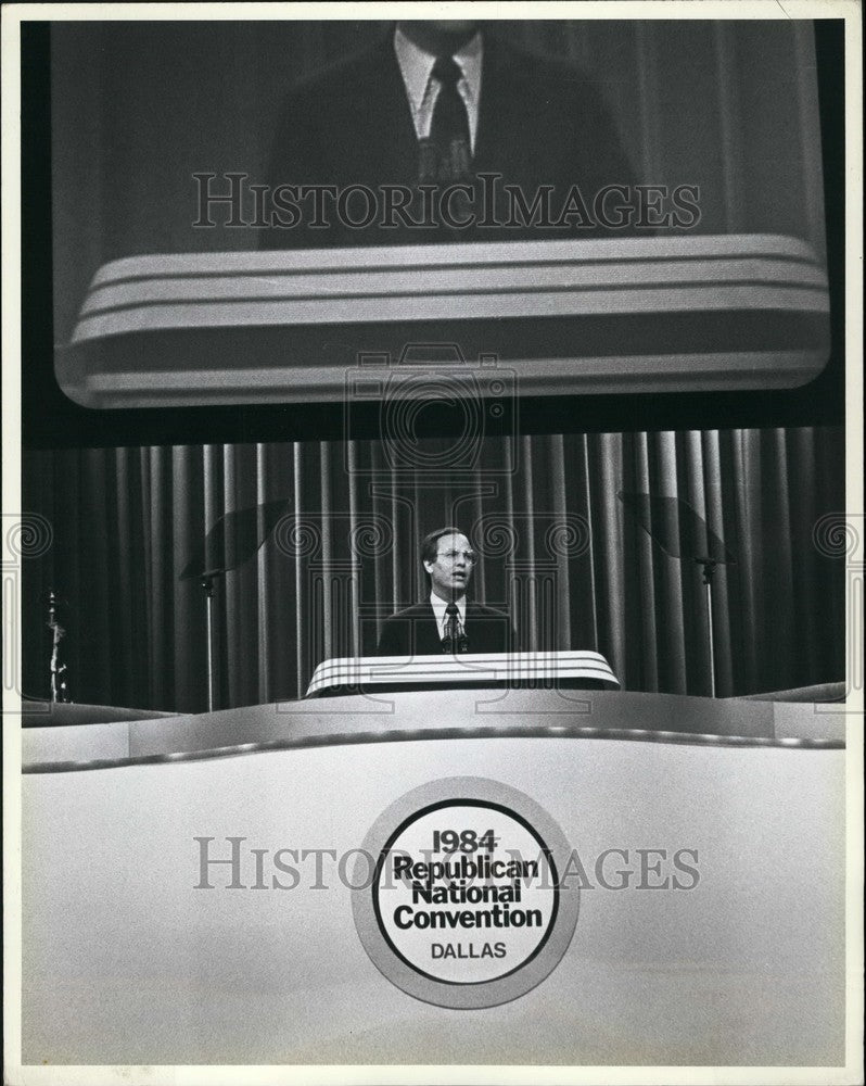 1984, Frank J. Fahrenkopf/Republican Convention - KSB40655 - Historic Images