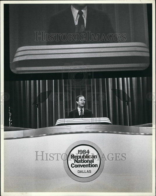 1984, Frank J. Fahrenkopf/Republican Convention - KSB40655 - Historic Images