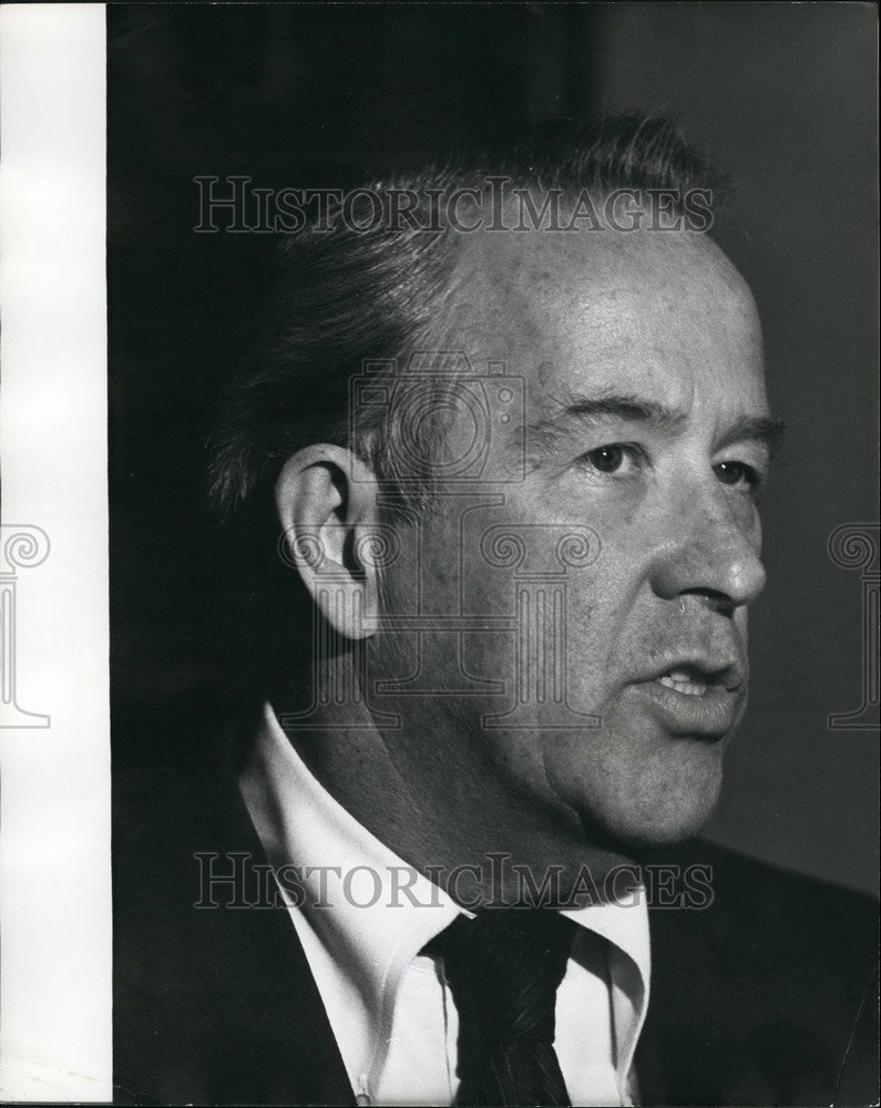 1973 Press Photo Democratic Senator Henry Jackson Speaking In Washington DC - Historic Images