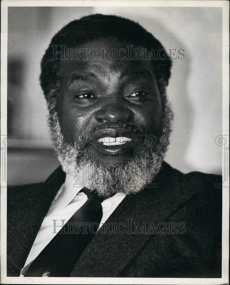 1984 Press Photo Mr. Sam Nujoma Of South Africa - KSB41097- Historic Images