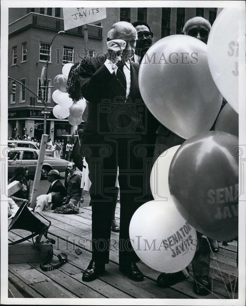 1980 Press Photo Republican senator from new york, Jacob Javits - KSB41151-Historic Images