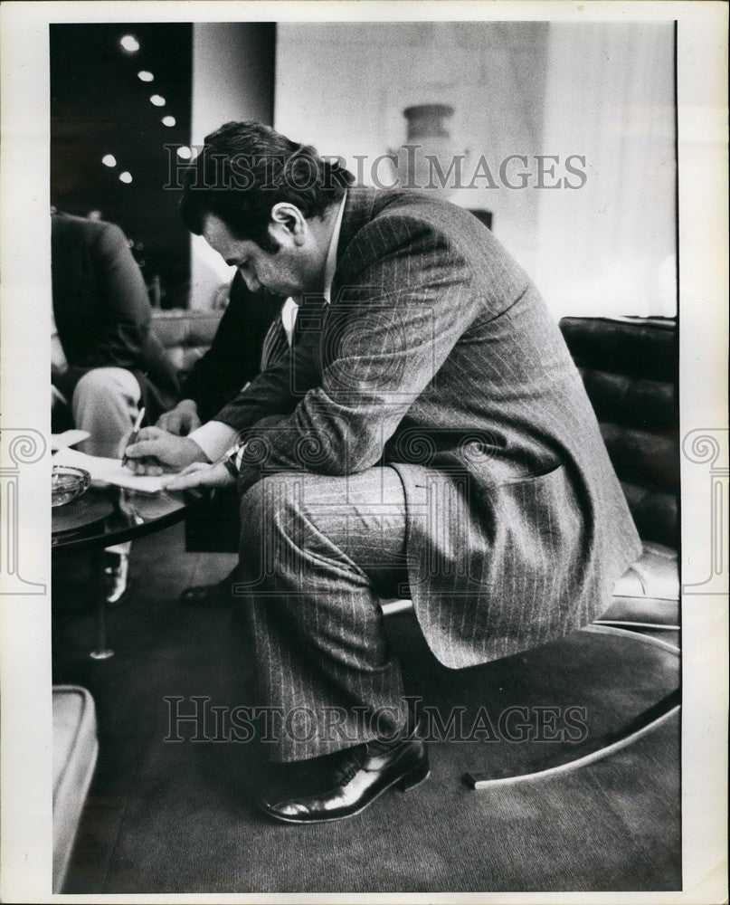 1976, Palestine Head delegate Farouk Kaddoumi. - KSB41201 - Historic Images