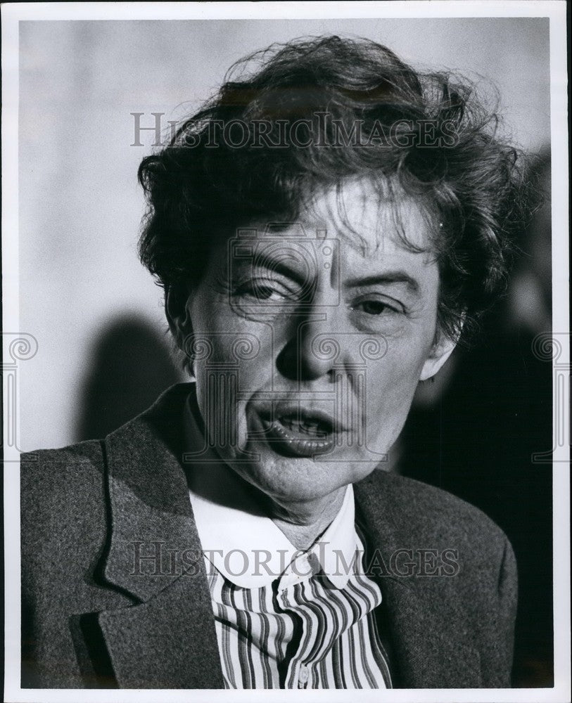 Press Photo US Ambassador Jeane Kirkpatrick - KSB41203 - Historic Images