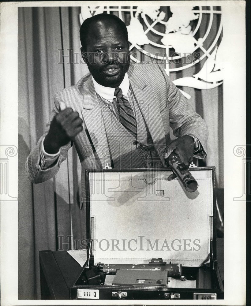 1985, Mr. Gouara Lassou Foreign minister of Chad - KSB41217 - Historic Images