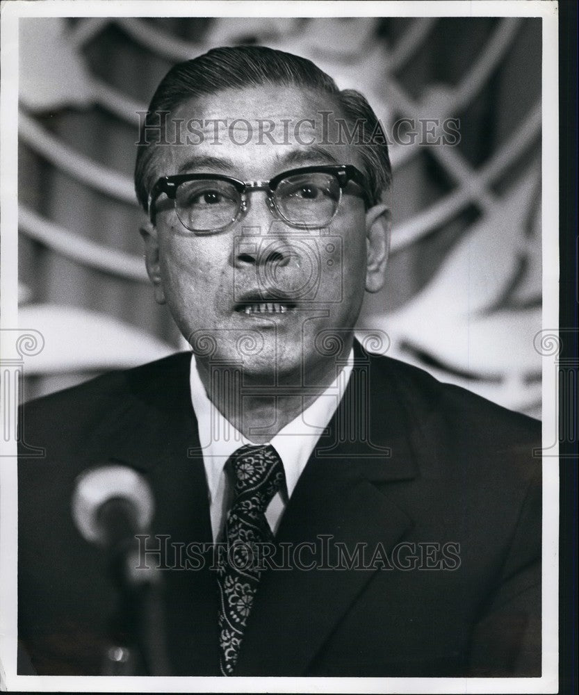 1979 Press Photo Vietnamese Ambassador to the U.N. Ha Van Lal - KSB41221 - Historic Images