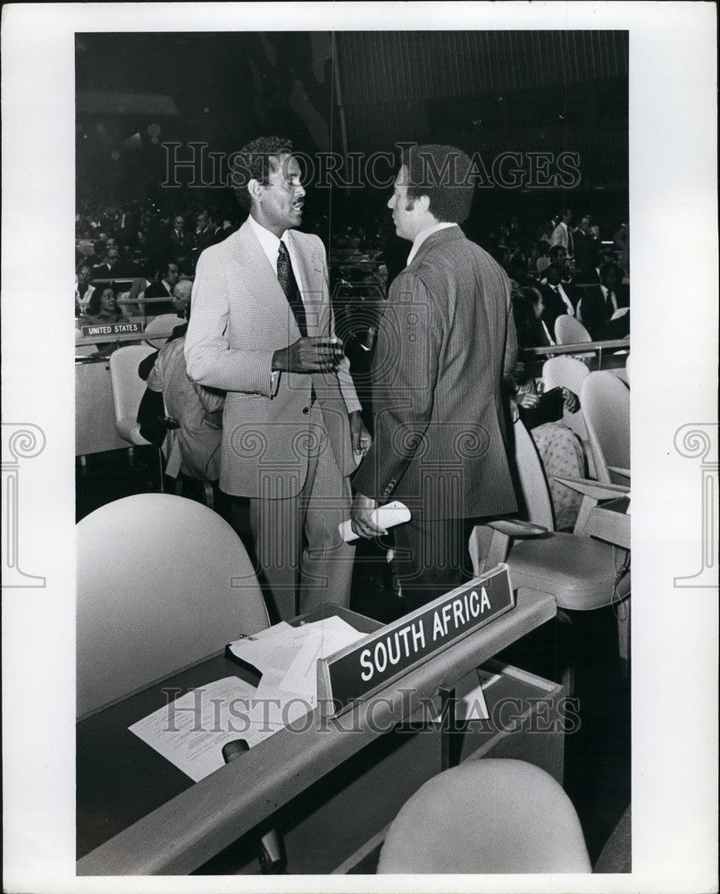 1977 Press Photo eneral Assembly Amb. of SomaliaAbdirizak Haji Hussen-Historic Images