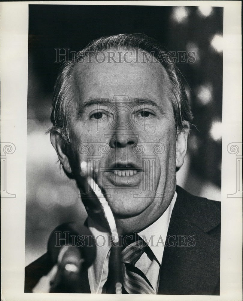 1976 Press Photo Henry M, Jackson Democratic Presidential Candidate - Historic Images
