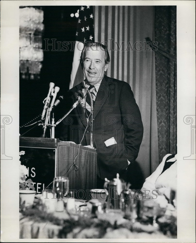 1976 Press Photo Henry M, Jackson Democratic Presidential Candidate - Historic Images