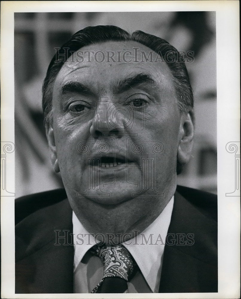 Press Photo Canadian Former Secretary State for External Affairs Donald Jamieson - Historic Images