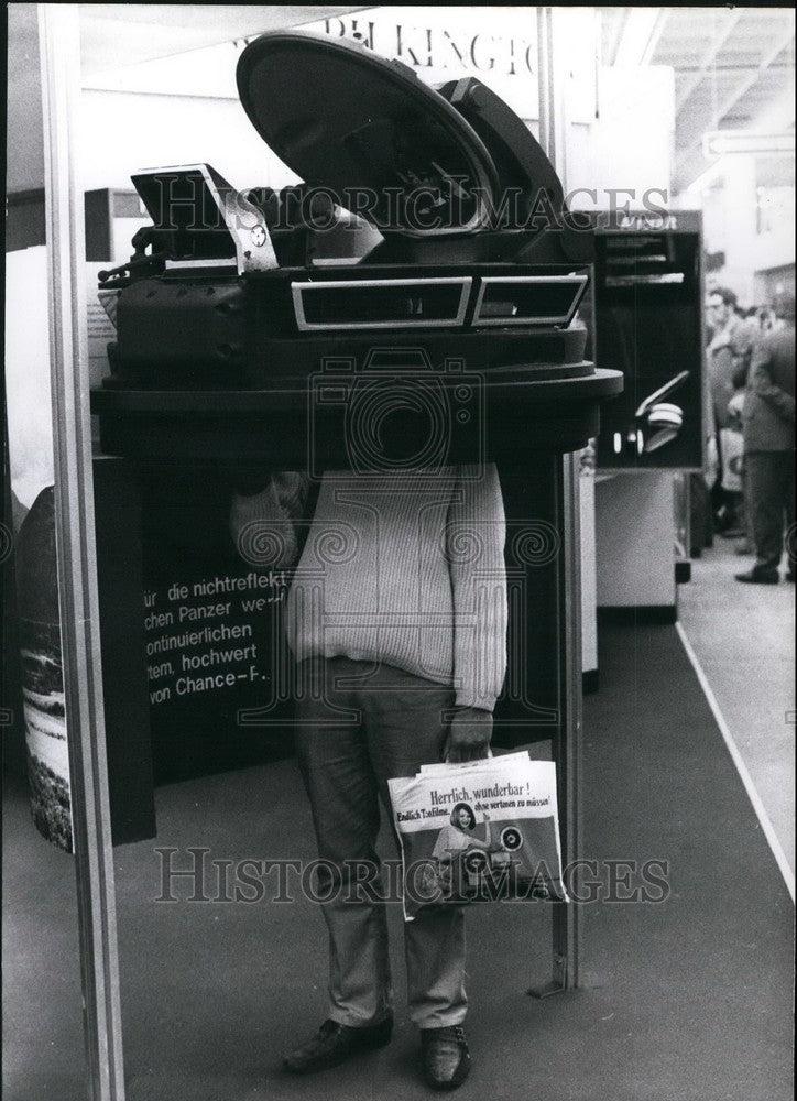 1970 Boy at Cologne Fair Ground - Historic Images