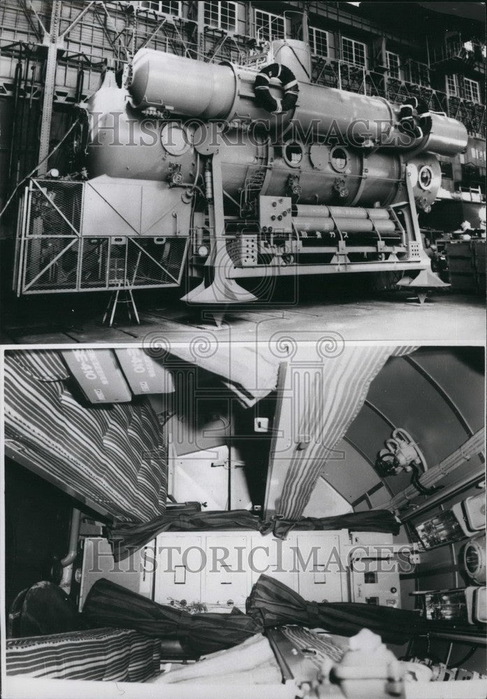 1971 Press Photo Japanese Undersea Habitation Laboratory - Historic Images