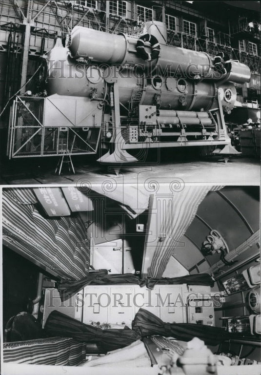 1971 Press Photo Japanese Undersea Habitation Laboratory - Historic Images