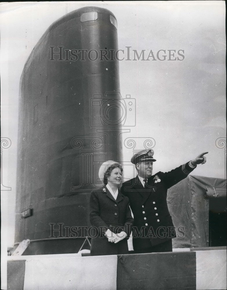 1967 Fleet submarine H.M.S. Warspite - Historic Images