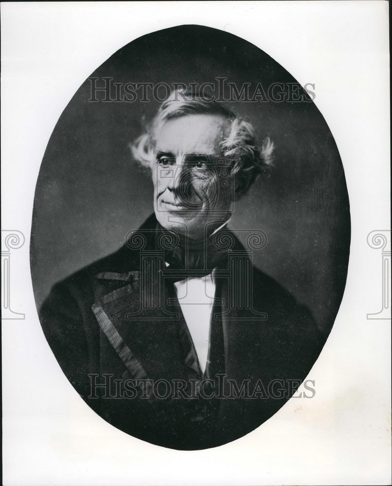 Press Photo Telegraph Inventor Samuel B Morse - Historic Images