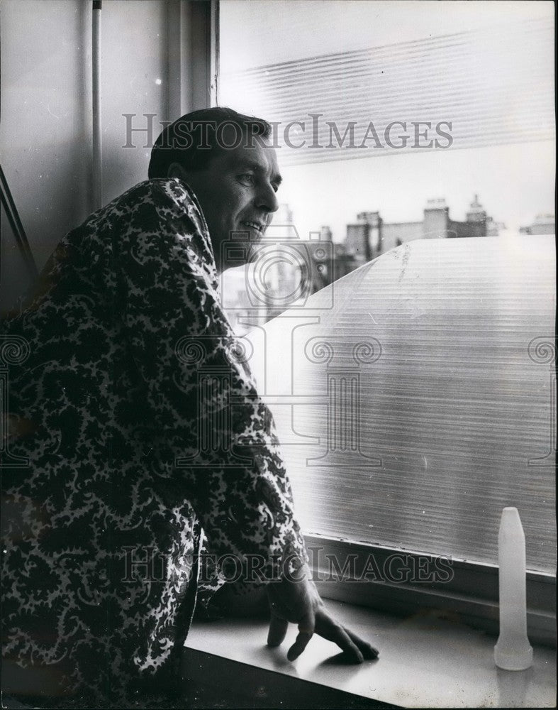 1968 Press Photo Frederick West Britain's 1st Heart Transplant Patient-Marylebon - Historic Images