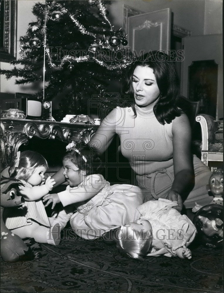 Press Photo Sandra Milo Actress - KSB42969 - Historic Images