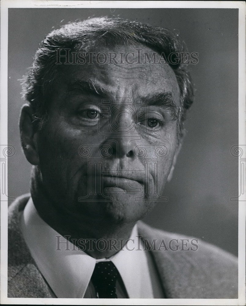 Press Photo Actor Ernest Borgnine Closeup Candid - KSB43571 - Historic Images