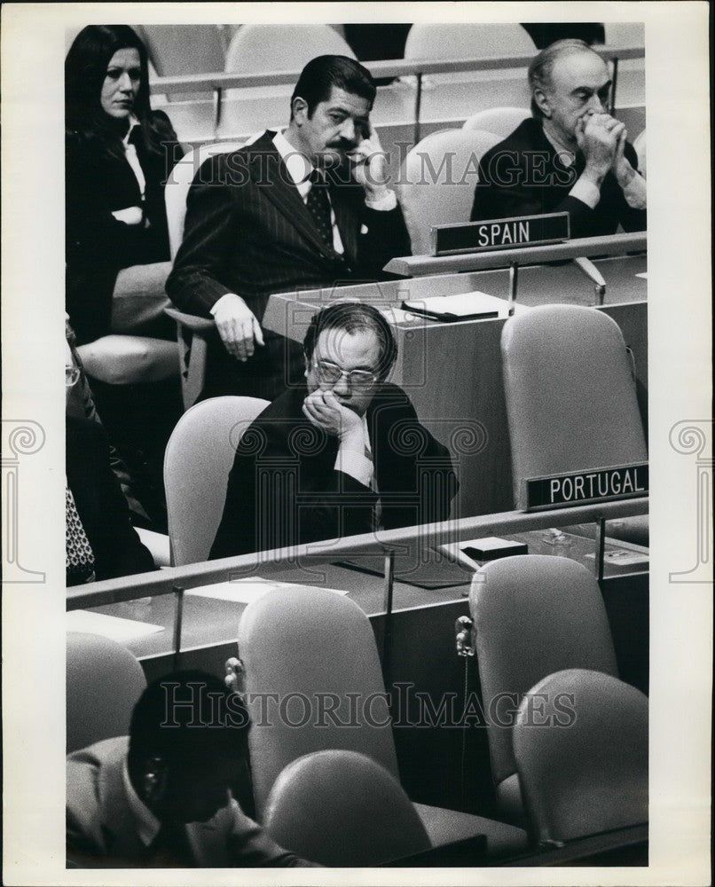 1975, Ernesto Melo Antunes,eign Minister of Portugal - KSB43701 - Historic Images