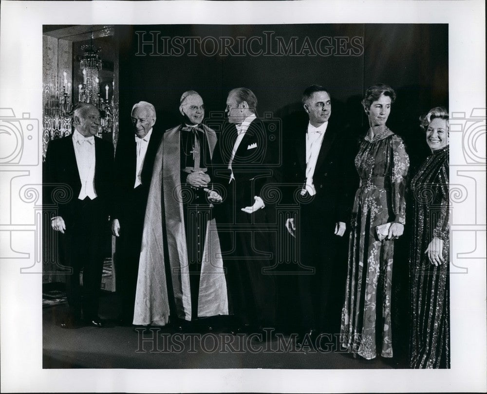 1979 Press Photo Alfred E Smith Foundation Annual Dinner Waldorf Astoria - Historic Images