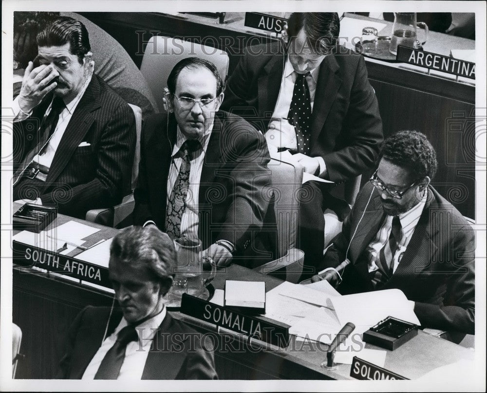 1979 United Nations Representatives De Pinies Hussen Adriaan - Historic Images