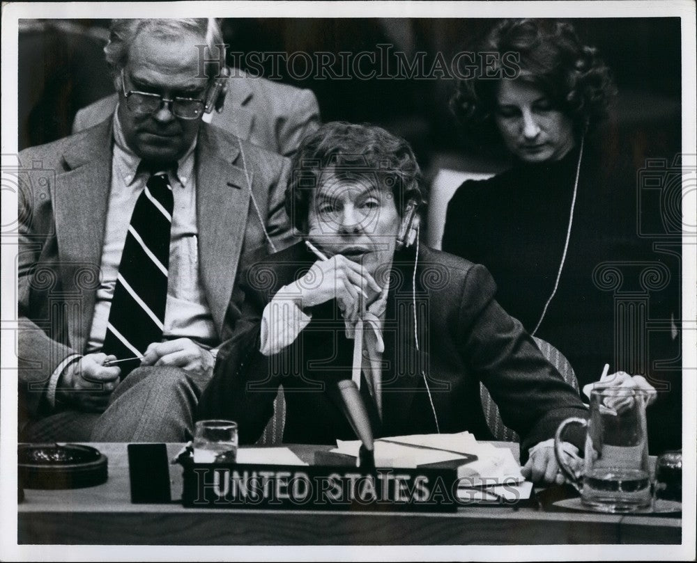 1981, The UN,US Amb Jeane J. Kirkpatrick - KSB43853 - Historic Images