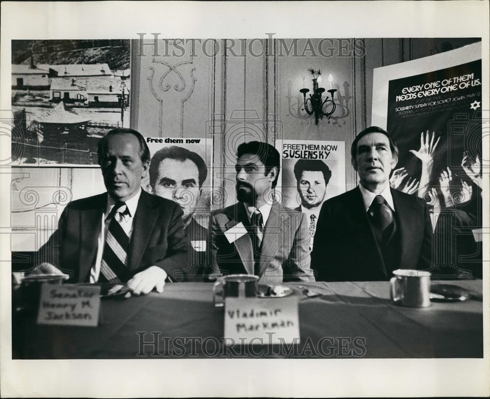 1976 Presidential candidates Henry M. Jackson (l) & Morris K. Udall - Historic Images