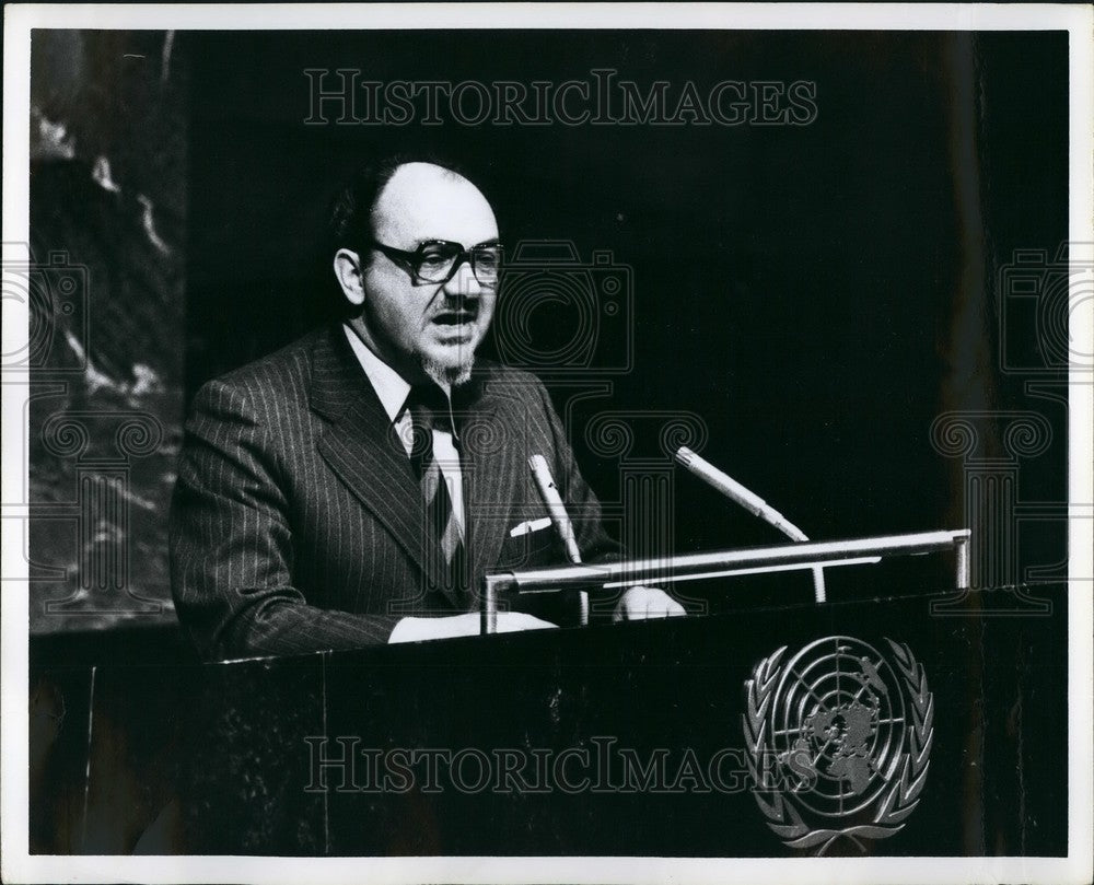 1978 Press Photo Prime Minister of Denmark,Anker Joergensen - KSB43915-Historic Images