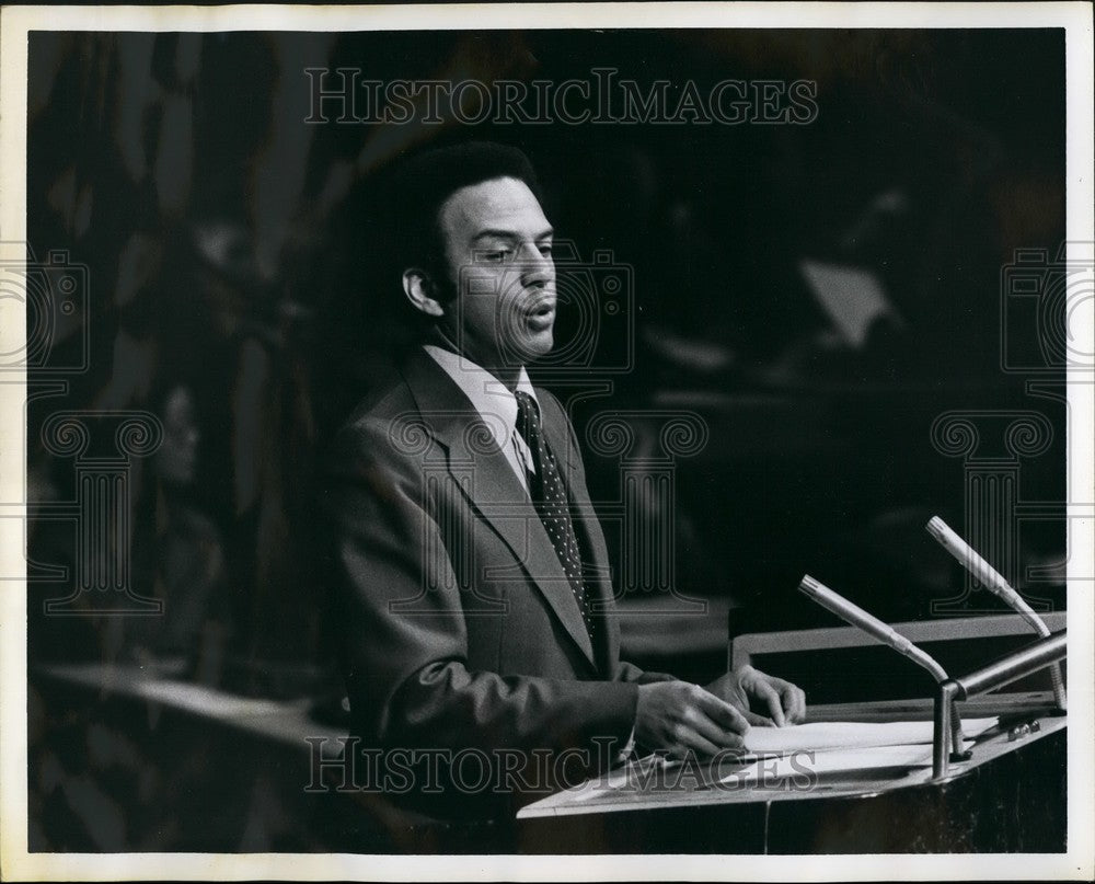 1977 Press Photo Andrew Young/Mayor/Atlanta/Pastor - KSB43997-Historic Images