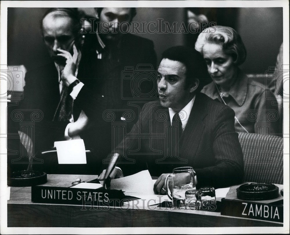 1979 Press Photo Ambassador Andrew Young - Historic Images