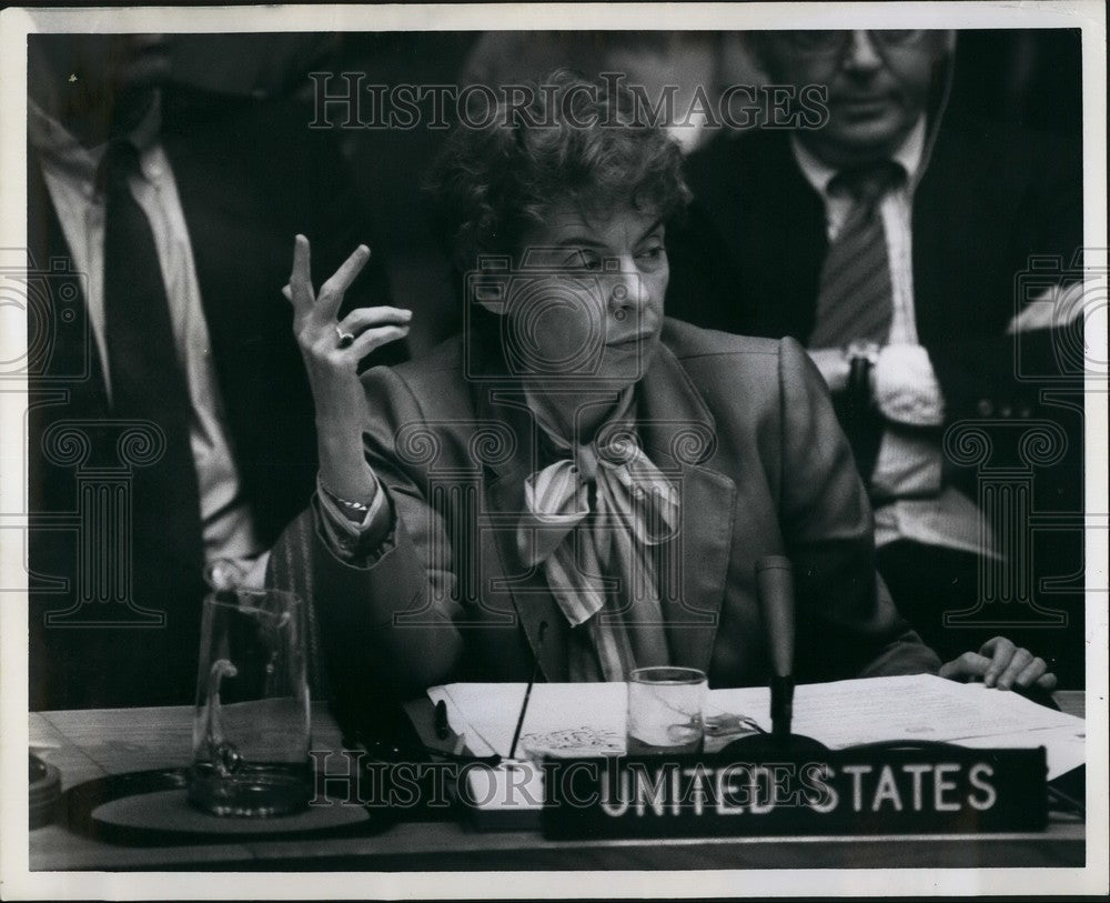 1981, US Amb to the UN,Jean Kirkpatrick - KSB44055 - Historic Images