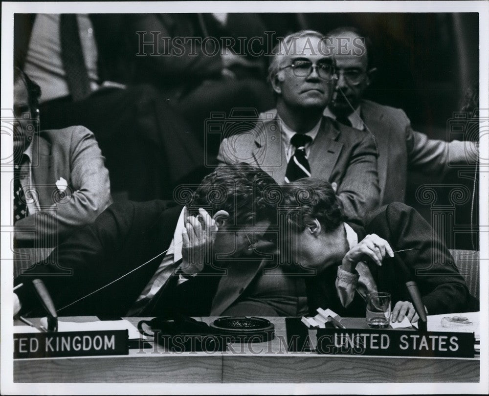 Press Photo United States Ambassador Jean Kirkpatrick - KSB44063-Historic Images