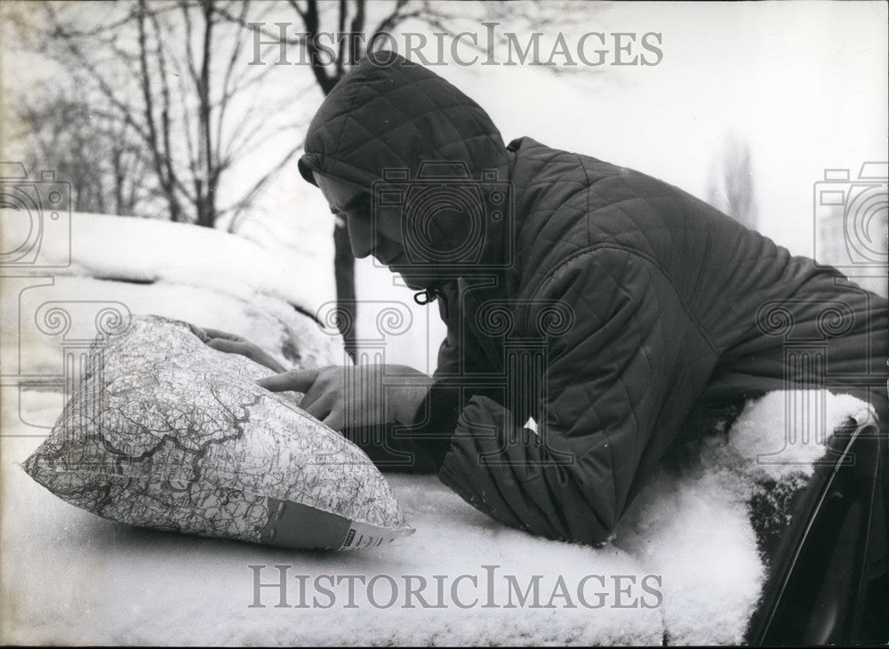 1960, Camping Show , pillow is made of weather proof Diolen - Historic Images