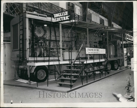 1955, Foundry Trades' Exhibition opens in Olympia - KSB44269 - Historic Images