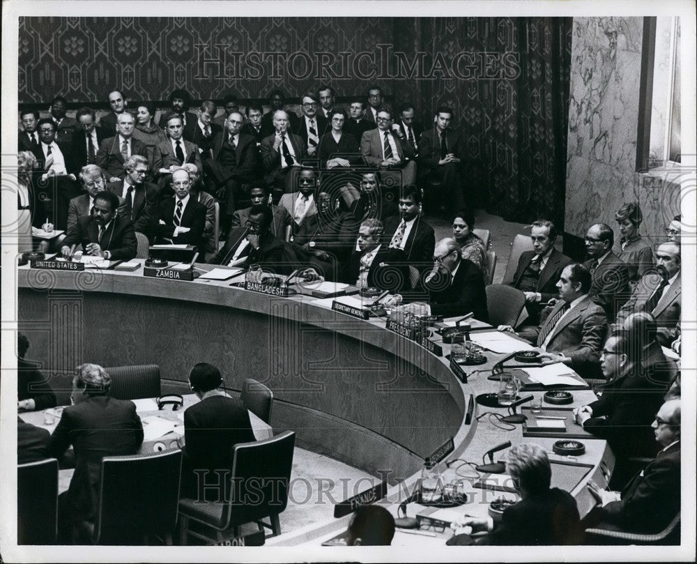 1979, United Nations Security Council/Kurt Waldheim/Secretary General - Historic Images