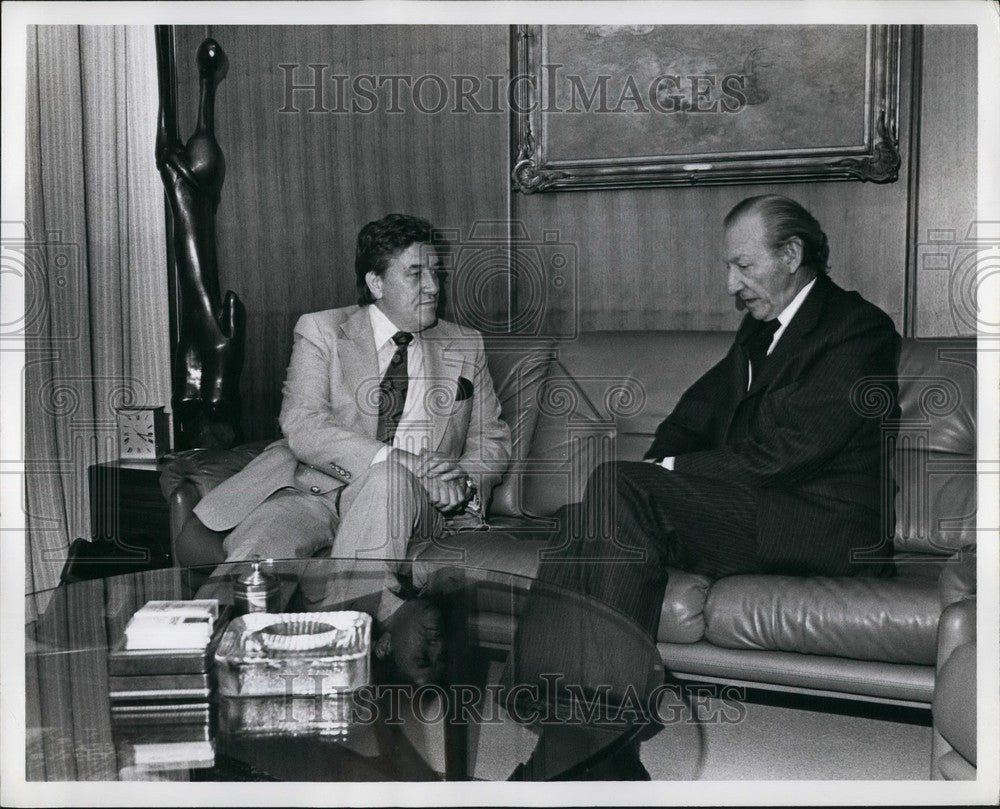 1979, Sec. General Kurt Waldheim President Carter Adviser Dick Clark - Historic Images