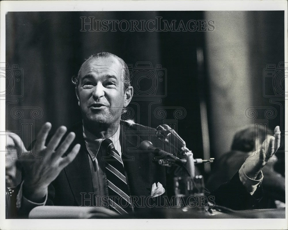 1975 Ambassador Richard Helms,former CIA Director  - Historic Images