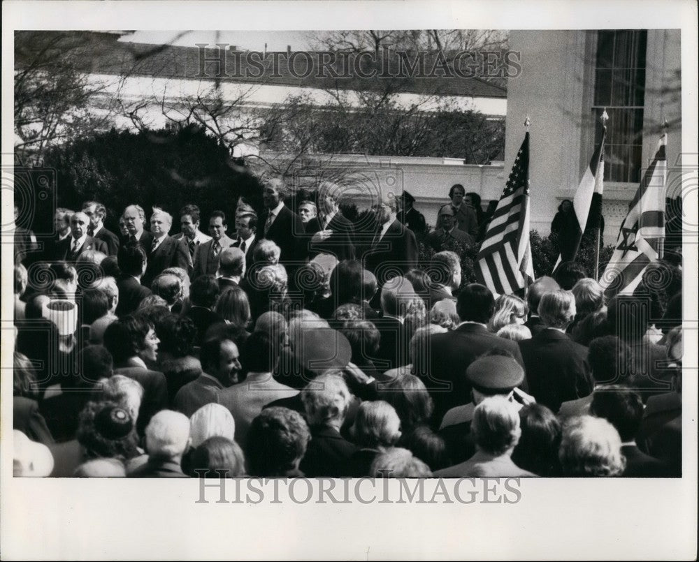 1979 Press Photo Signing of the Egyptian - Israeli Peace treaty - KSB44481-Historic Images