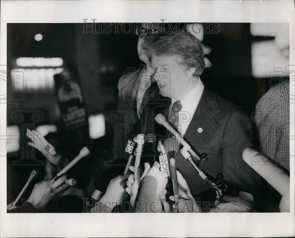 Press Photo Jimmy Carter Campaigning - Historic Images