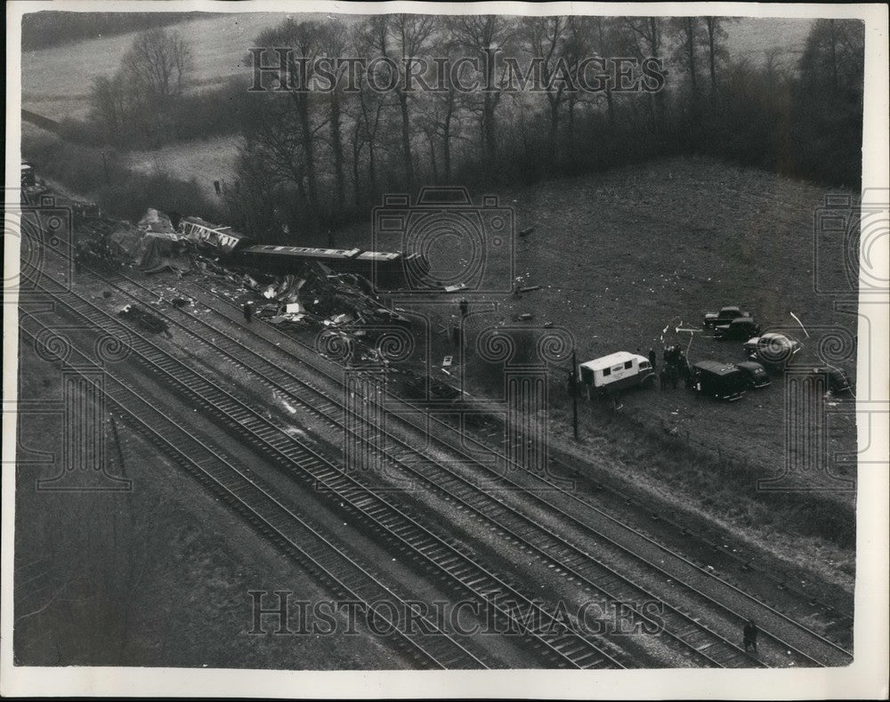 Press Photo Didcot Train Crash/Railroad - KSB44573 - Historic Images