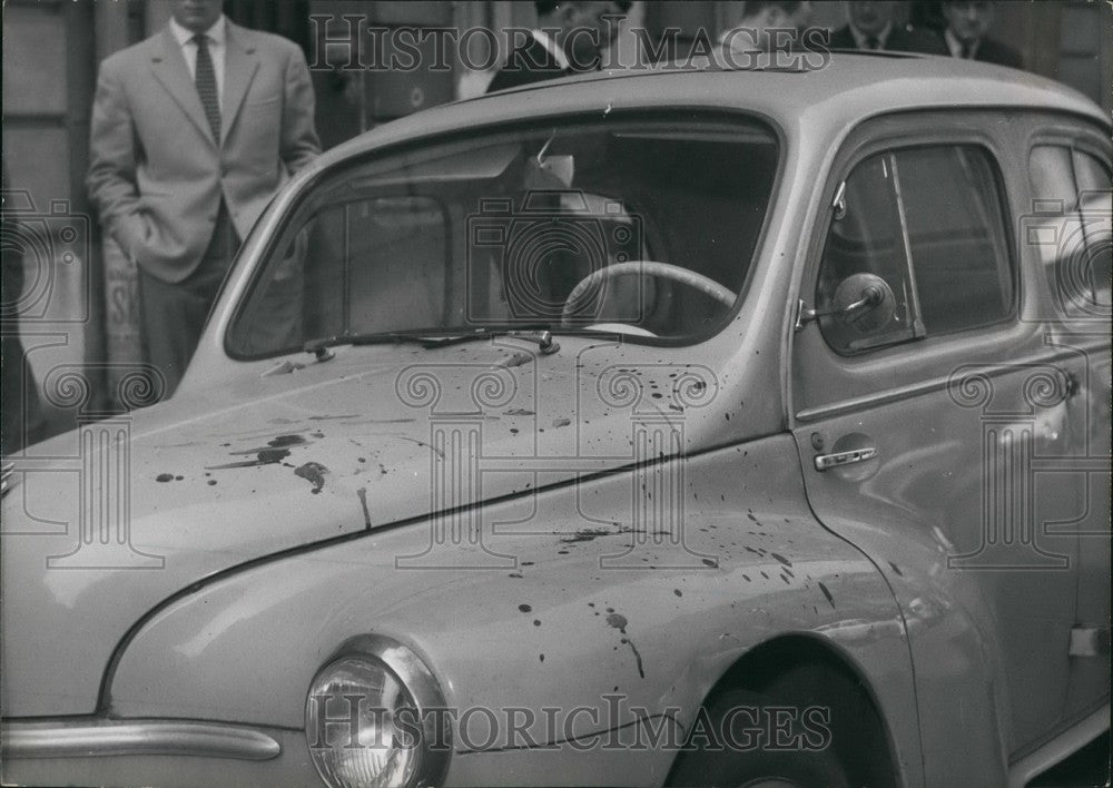 1960 Algerian MP Robert Abdessalam Shot Terrorists Paris Home - Historic Images