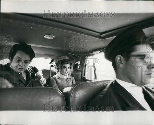 1966, Feancoise French Model & Hair Drresser Cyril - KSB44987 - Historic Images