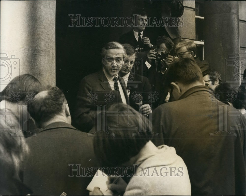 1968 Press Photo Britain's Second Heart Transplant Operation - KSB45075-Historic Images