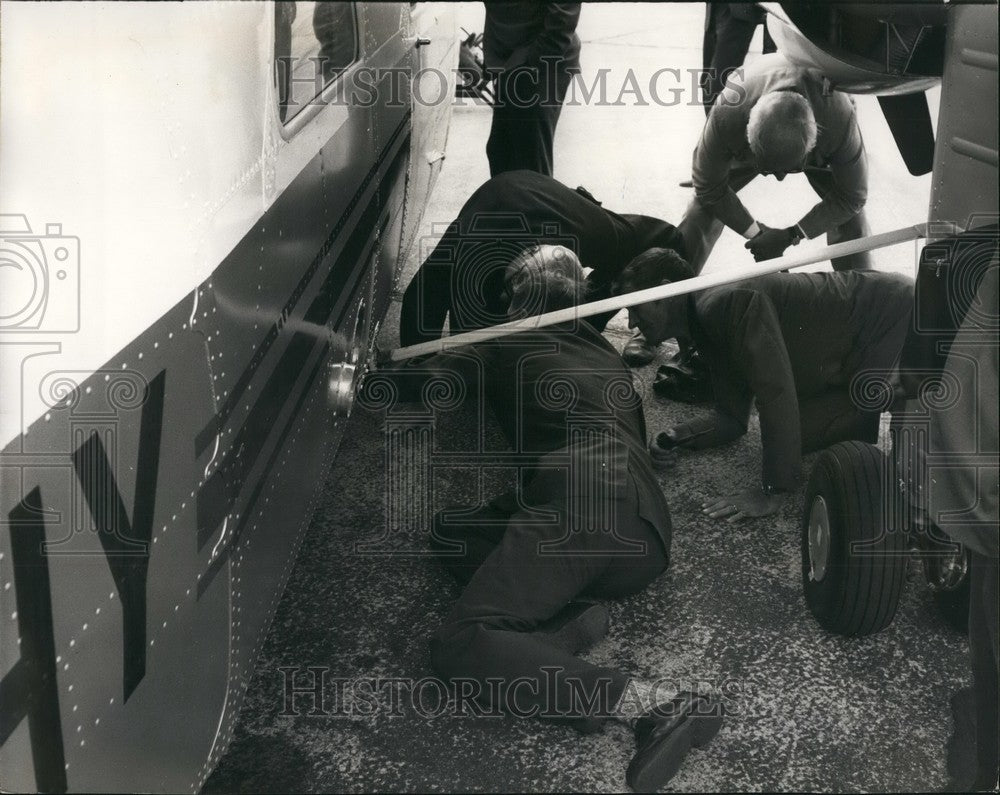 1970 Anti-Locust Aircraft Demonstration at Northolt Airport - Historic Images