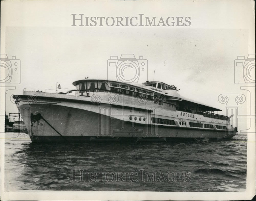 1953 Russian Diesel Vessel &quot;Voskhod&quot; Moscow Built For Russian Canals - Historic Images