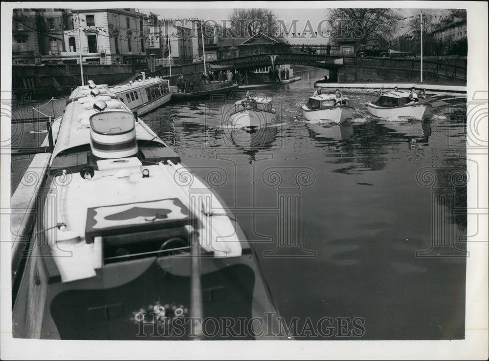 1959  &quot;Little Venice&quot; - Paddington Canal - Historic Images