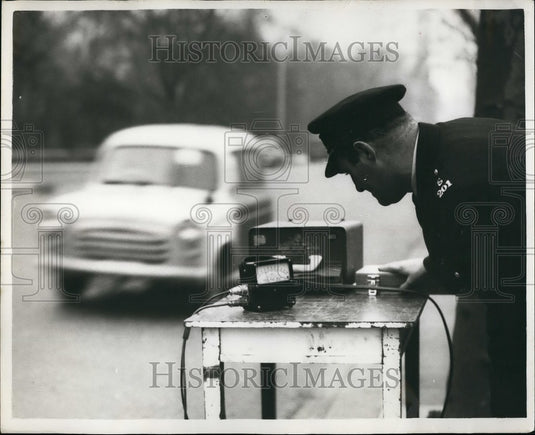 Press Photo Radar Speed Traps For London - Historic Images