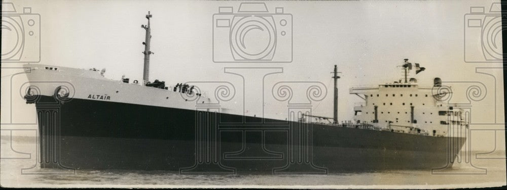 1959 France Biggest Tanker Sails on Maiden Voyage - Historic Images