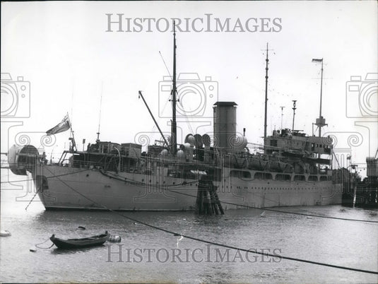 1959 The biggest cable-ship of the world - Historic Images