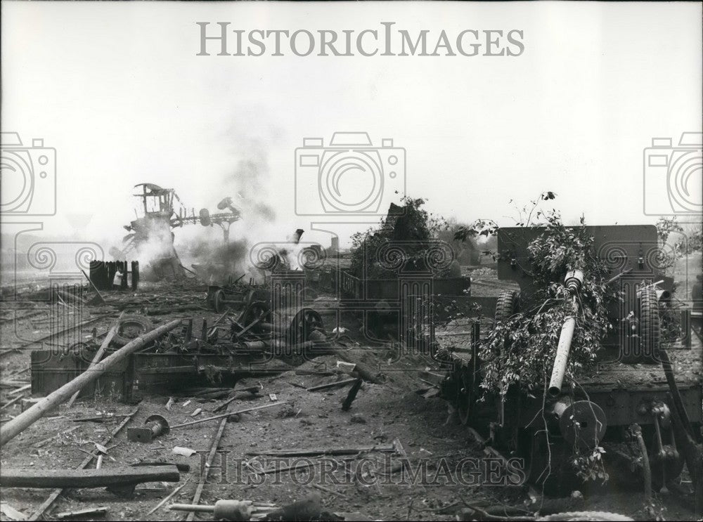 1964 Gargenville disabled railway station explosion - Historic Images